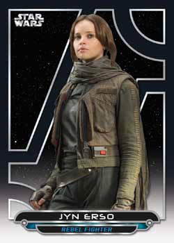 2017 Topps Star Wars Galactic Files Reborn Base Jyn Erso