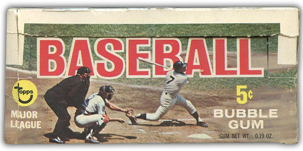 1968 Topps Baseball Box