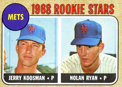 1968 Topps Nolan Ryan Jerry Koosman