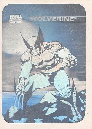 1990 Impel Marvel Universe Holograms MH4 Wolverine