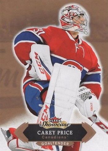 2016-17 Fleer Showcase Hockey Base Carey Price