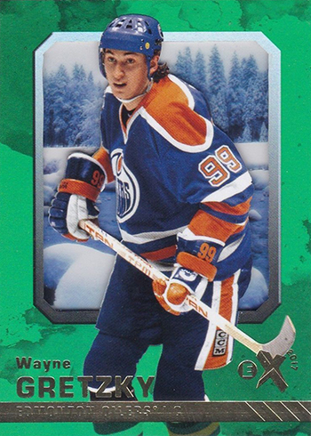 2016-17 Fleer Showcase Hockey EX 2017 Wayne Gretzky
