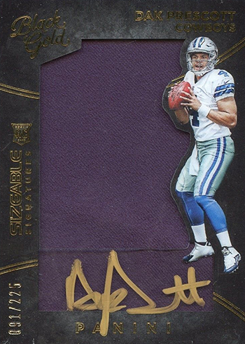 2016 Panini Black Gold Dak Prescott RC