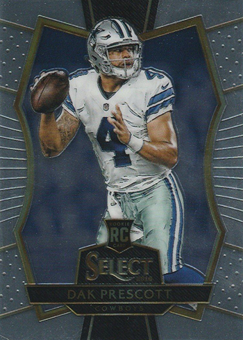 2016 Panini Select Football 185 Dak Prescott Premier Level