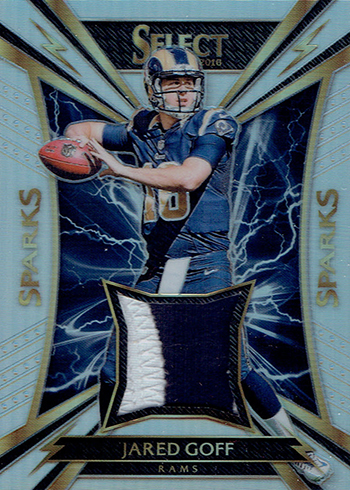 2016 Panini Select Football Sparks Jared Goff 99