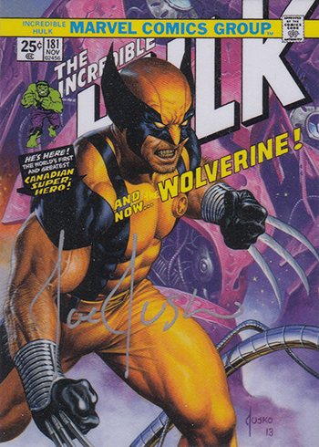 2016 Upper Deck Marvel Masterpieces What If Joe Jusko Autograph 89