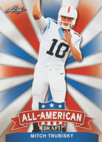 2017 Leaf Draft All-American Mitch Trubisky