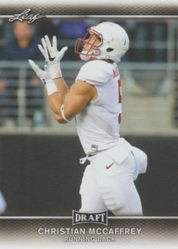 2017 Leaf Draft Football Base Christian McCaffrey