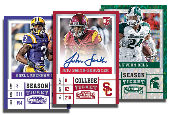 2017 Panini Contenders Draft Picks Football Header