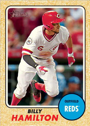 2017 Topps Heritage Variations - Billy Hamilton Throwback