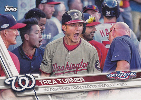 2017 TOD Var 129 Trea Turner