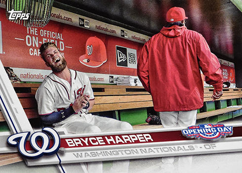 2017 TOD Var 20 Bryce Harper Laughing