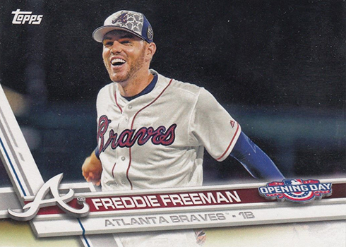 2017 TOD Var 26 Freddie Freeman