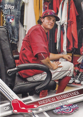 2017 TOD Var 58 Andrew Benintendi