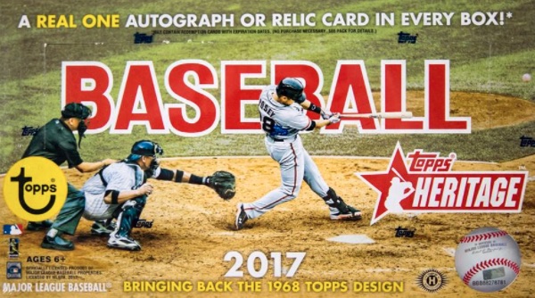 2017 Topps Heritage Baseball Hobby Box