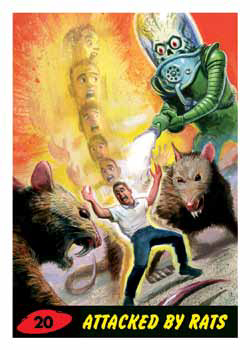 2017 Topps Mars Attacks The Revenge Base Rats