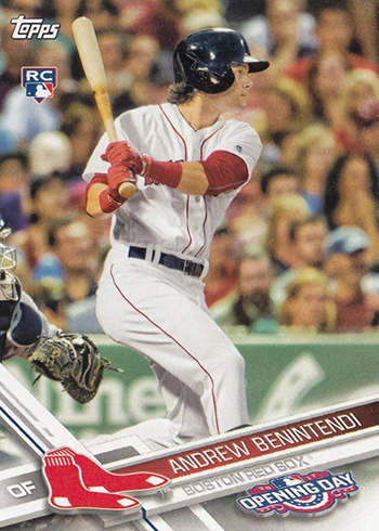 2017 Topps Opening Day Andrew Benintendi RC
