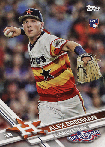 2017 Topps Opening Day Variations 19 Alex Bregman