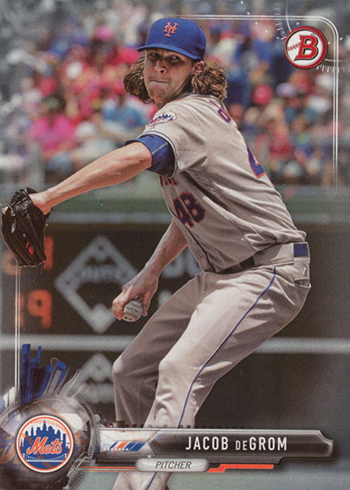 2017 Bowman Base Jacob deGrom