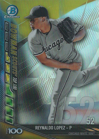 2017 Bowman Bowman Scouts Top 100 Gold Refractor
