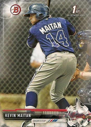 2017 Bowman Prospects Kevin Maitan
