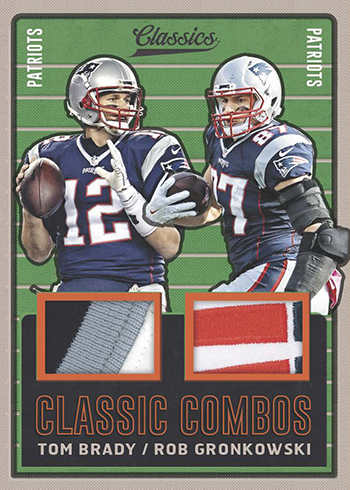 2017 Panini Classics Football Classic Combos Memorabilia