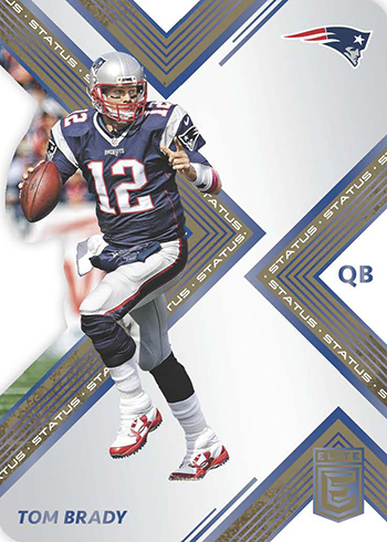 2017 Panini Elite Football Base Status Die Cut