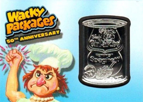 2017 Topps Wacky Packages 50th Anniversary Medallion 99