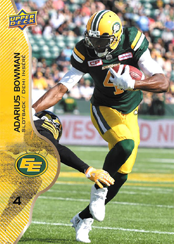 2017 Upper Deck CFL Base
