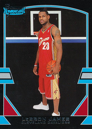 lebron james bowman rookie