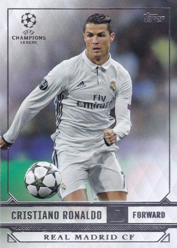 2016-17 Topps UEFA Champions League Showcase Details