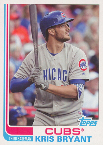 2017 Topps Archives Variations 200 Kris Bryant