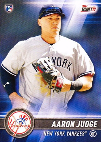 2017 Topps Bunt Baseball Base Aaron Judge
