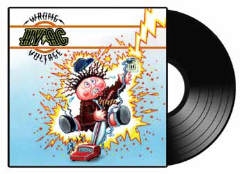 2017 Topps Garbage Pail Kids Series 2 Battle of the Bands Album Covers HV AC