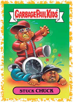 2017 Topps Garbage Pail Kids Series 2 Battle of the Bands Fools Gold