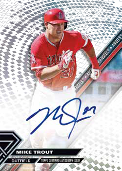 2017 Topps High Tek Baseball High Tek Autograph