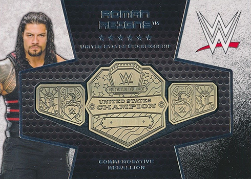 2017 Topps WWE Commemorative Belt Roman Reigns US