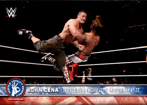 2017 Topps WWE John Cena Tribute
