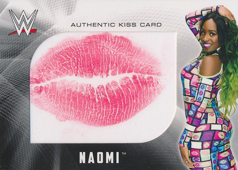 2017 Topps WWE Kiss Card Naomi