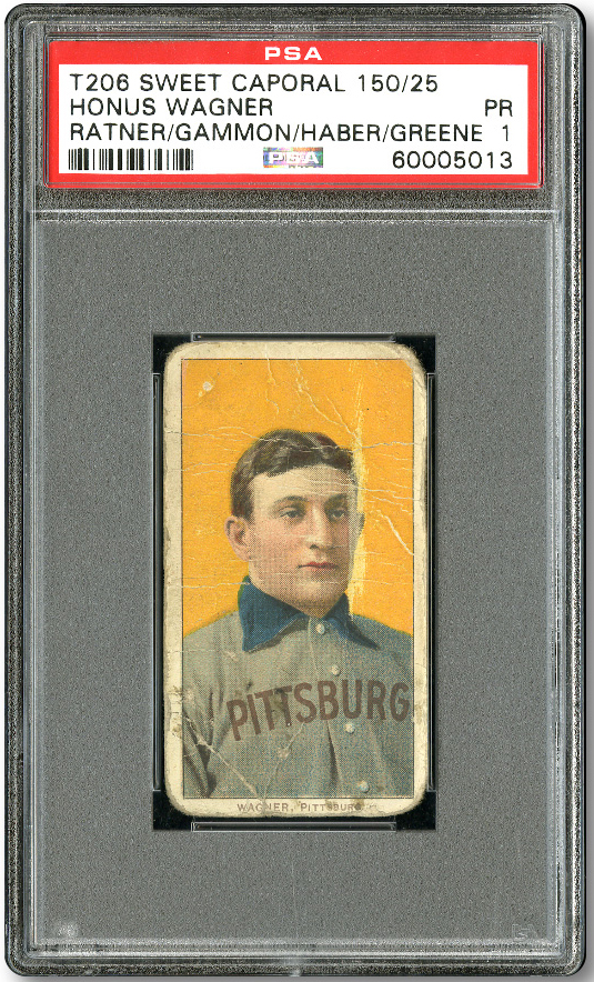 The "Original" T206 Honus Wagner Hitting The Auction Block