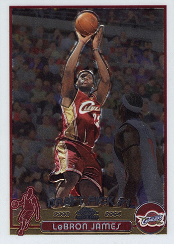 top lebron james basketball cards