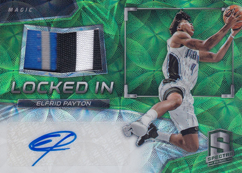 2016-17 Panini Spectra Basketball Locked In Neon Green Elfrid Payton