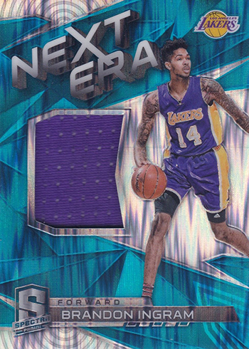 2016-17 Panini Spectra Basketball Next Era Neon Blue Brnadon Ingram