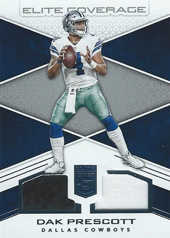 2017 Donruss Elite Football Elite Coverage Dak Prescott