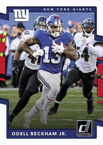 2017 Donruss Football Base Odell Beckham Jrjpg