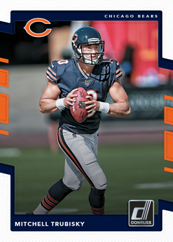 2017 Donruss Football Base Trubisky