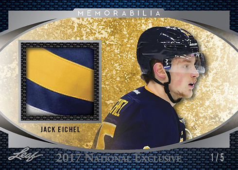 2017 Leaf NSCC Jack Eichel Patch B