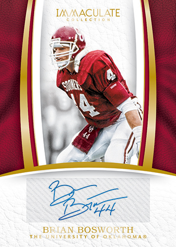 2017 Panini Immaculate Collegiate Football Checklist, Details