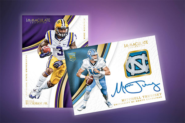 Y*i様 panini immaculate 2017 ケングリフィーjr&プホ 2017 Panini Immaculate Collection Collegiate Football Hobby Box