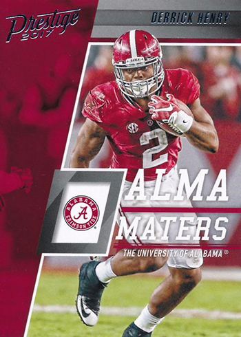 2017 Panini Prestige Football Alma Maters Derrick Henry
